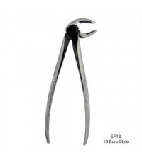 13 Euro Style Forceps (Serrated) Lower Molars